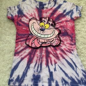 TYE DYE Cheshire Cat t-shirt Disney licensed 💕